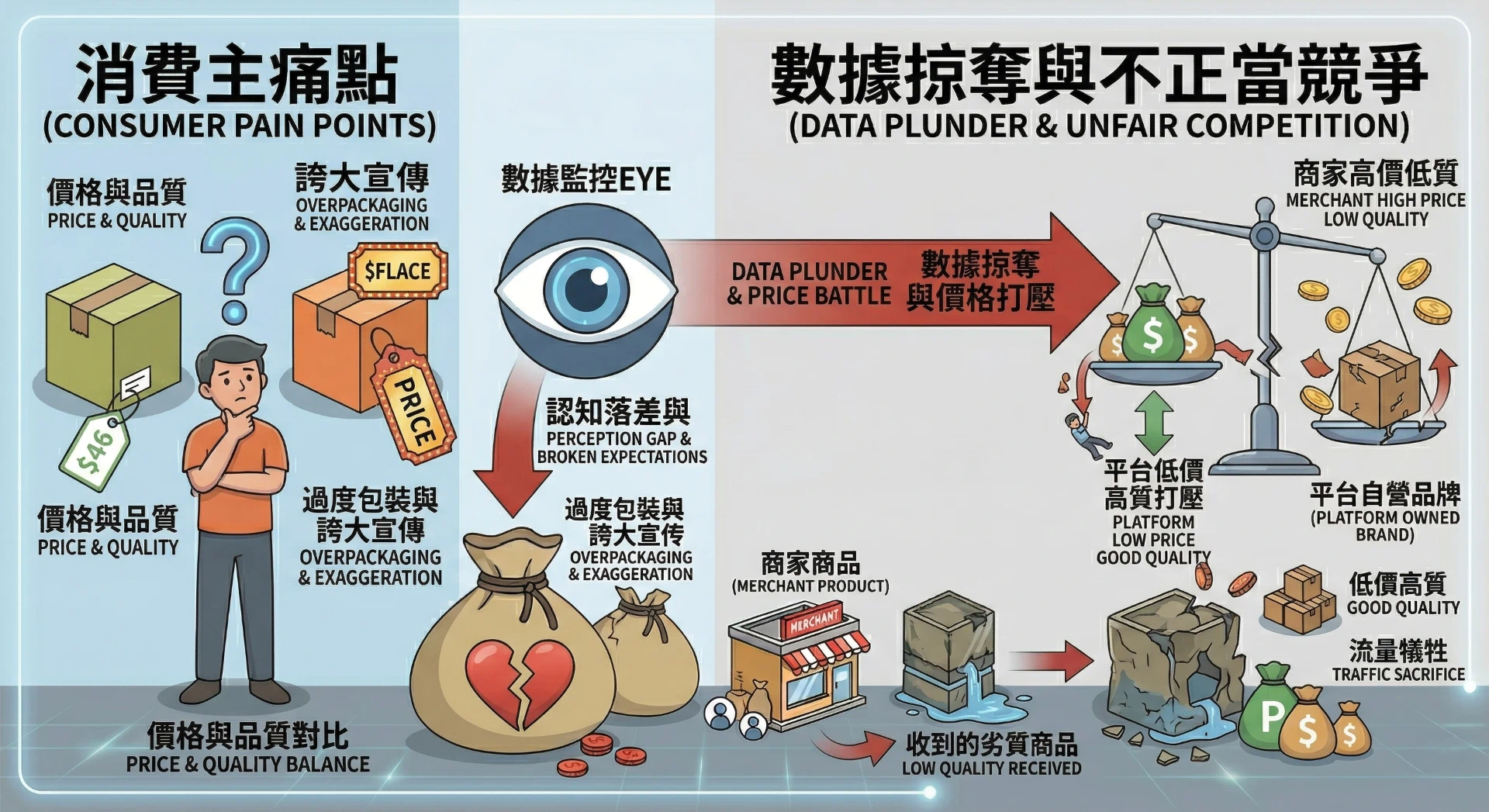 品質落差